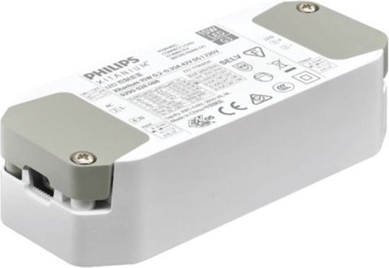 Philips Xitanium G3 LED Driver 25W 0.45~0.6A (DIP) 30~42V incl. DC cable - Set at 500mA.