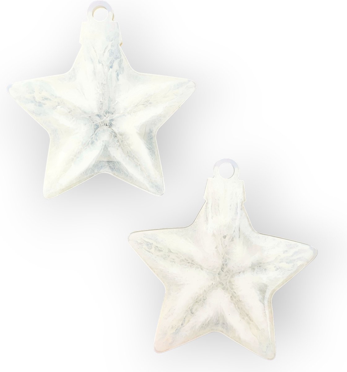 Resin Art JR: Unieke hoogwaardige kwaliteit epoxy kersthangers / Handgemaakte kerstdecoratie / Kerstversiering