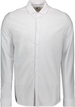 Gabbiano Overhemd Overhemd Met Streeppatroon 334222 101 White Mannen Maat - XXL