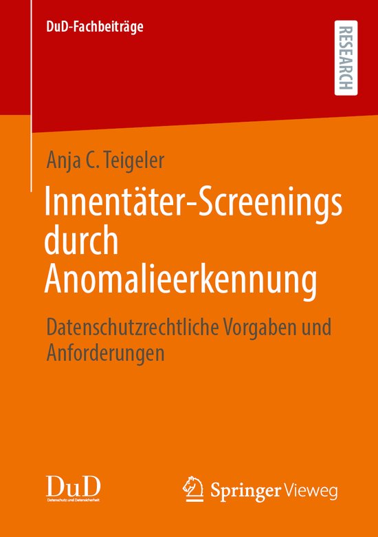 DuD-Fachbeiträge- Innentäter-Screenings durch Anomalieerke ... - cover