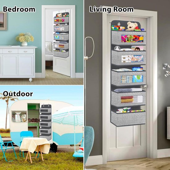 3/7 Zakken Over De Deur Organizer Muur Kast Opknop