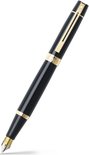 Sheaffer vulpen - 300 E9325 - M - Glossy black gold tone - SF-E0932553