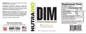 NutraBio DIM (100 mg) - 60 Plantaardige Capsules