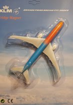 Magneet vliegtuig boeing 777-300ER KLM Orange Pride schaal 1:500 lengte 14,78cm