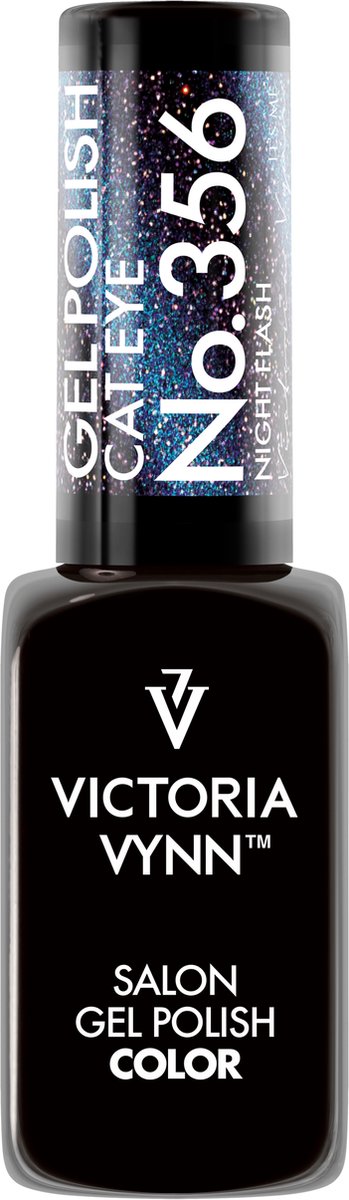 Goedkoopste Nieuw! Victoria Vynn – Salon Gelpolish 356 Night Flash – Cat Eye Blauw - blauwe metallic en reflecterende gel polish - gellak - lak - glitter - glitters - nagels - nagelverzorging - nagelstyliste - uv / led - nagelstylist - callance