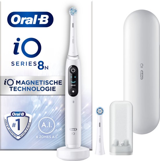 Oral-B iO 8N – Elektrische Tandenborstel – Wit
