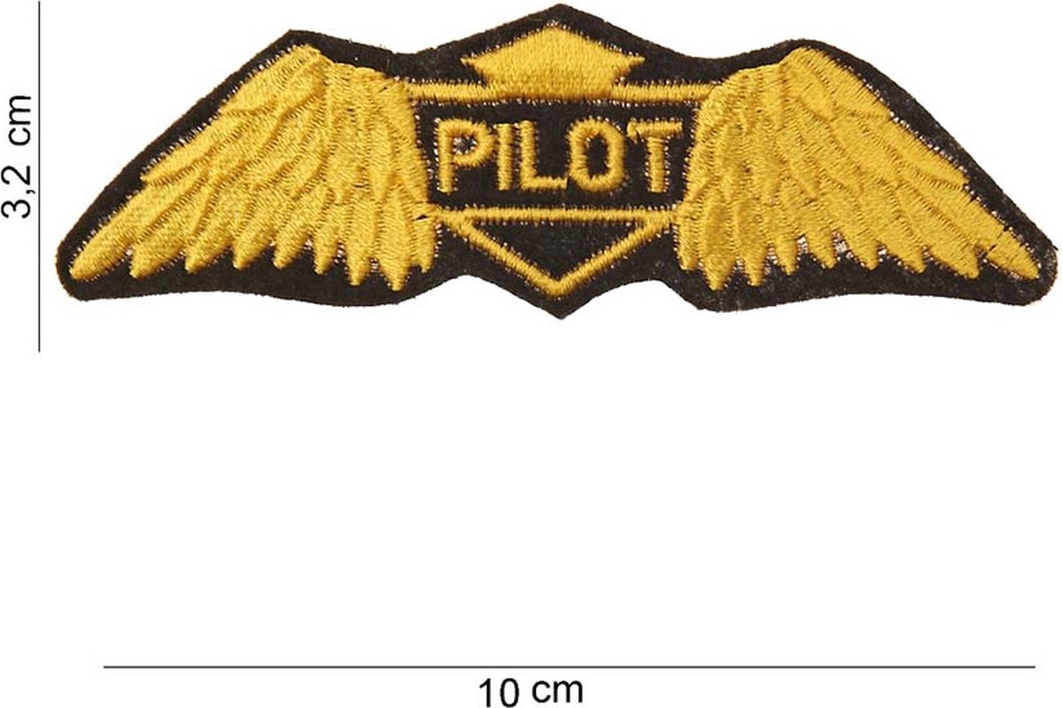 Embleem stof Pilot badge