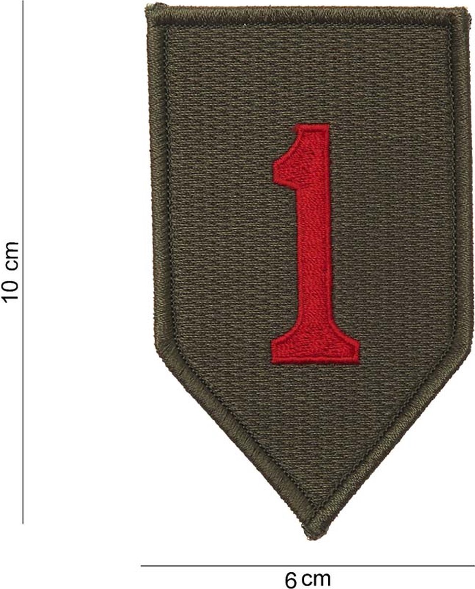 Embleem stof Red one