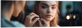 Acrylglas - Vrouwen - Makeup - Sierraden - 120x40 cm Foto op Acrylglas (Wanddecoratie op Acrylaat)