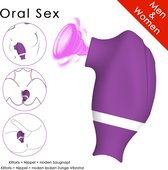 Silvio - Clitoris Stimulator- Dildo - Luchtdruk Vibrator - Discreet & Stille Vibrators voor Vrouwen - Seksspeeltjes - Sex Toys ook voor Koppels - Erotiek - vibrator