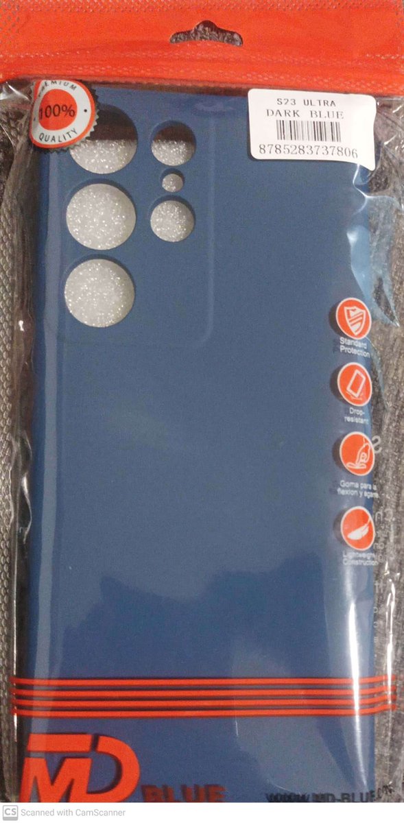 Back Case - Samsung S23 Ultra - Dark Blue
