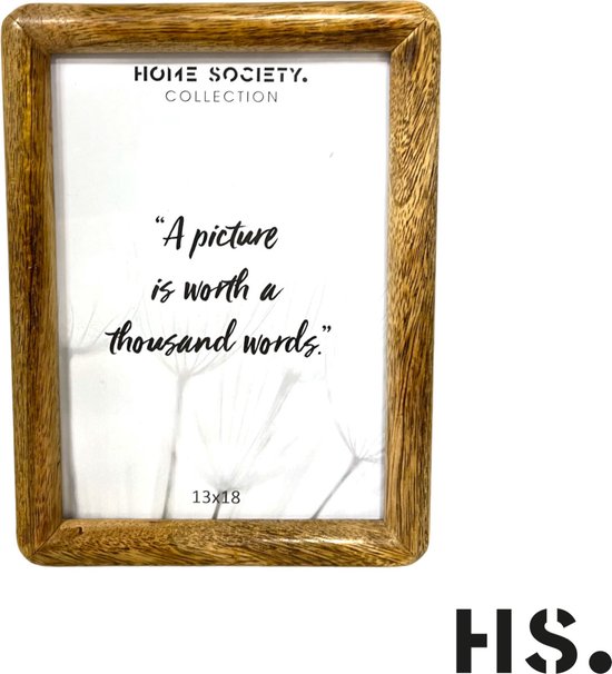Home Society - Fotolijst - Amelie - 13x18cm - Hout