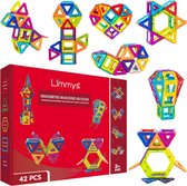 Magneet Speelgoed - Magnetische Bouwblokken - Unieke Travel Series Bouw Speelgoed voor Jongens en Meisjes - STEM Educatief Speelgoed is een Perfect cadeau (42 stuks)