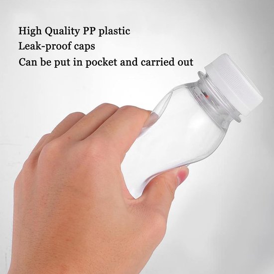 gouveo Set van 20 glazen flessen 50 ml Sina met schroefdop goudkleurig - mini-fles 0,05 l om te vullen - glazen flesjes met deksel voor likeur, jenever, olie of om te knutselen