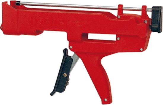 Foto: Fischer applicator pistool voor 2 componenten kokers fis ak 58026 rood