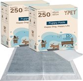 Ypet Puppy Pads - 500 pièces - Apprentissage de la propreté pour Chiens - Tapis d'entraînement - Toilettes pour chiens - 60x60cm