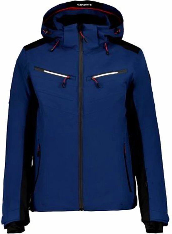 Icepeak Farwell Jacket Dark Blue - Wintersportjas Voor Heren - Donkerblauw - 48