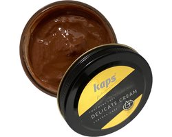 Kaps Schoencreme - schoensmeer - verzorgt het leer en geeft glans - (149) Cognac - 50ml