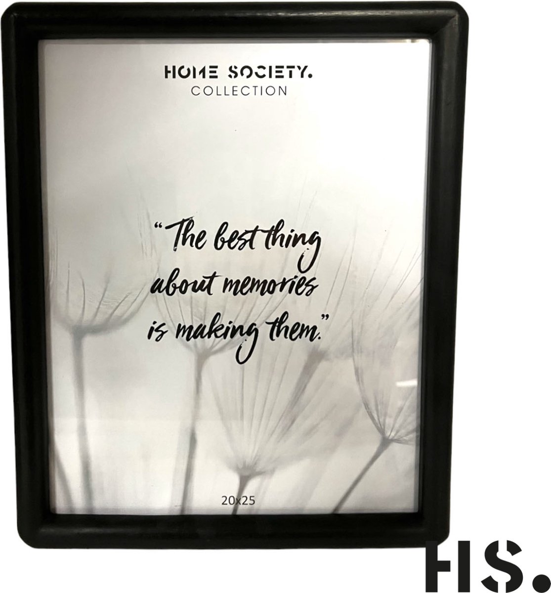 Home Society - Fotolijst - Amelie - 20x25 - Hout - Zwart