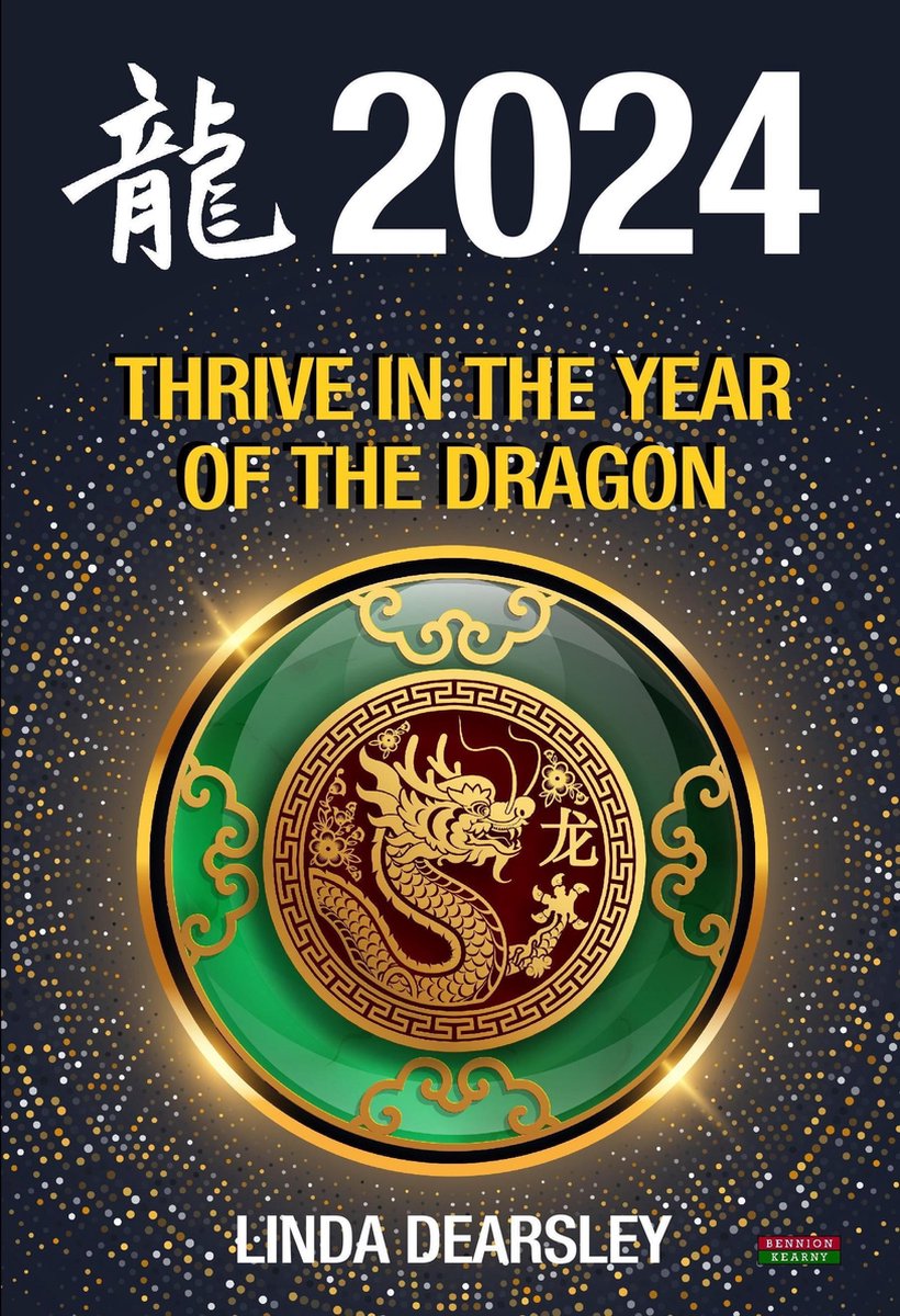 Calendrier Feng shui / Almanach 2024 Année du Dragon ensemble de 6 pièces