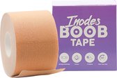 Inodes Boob Tape 5 Meter (5,0 cm breed) - Sandy Boobtape - Plak BH - Strapless BH + Inclusief tepelcovers