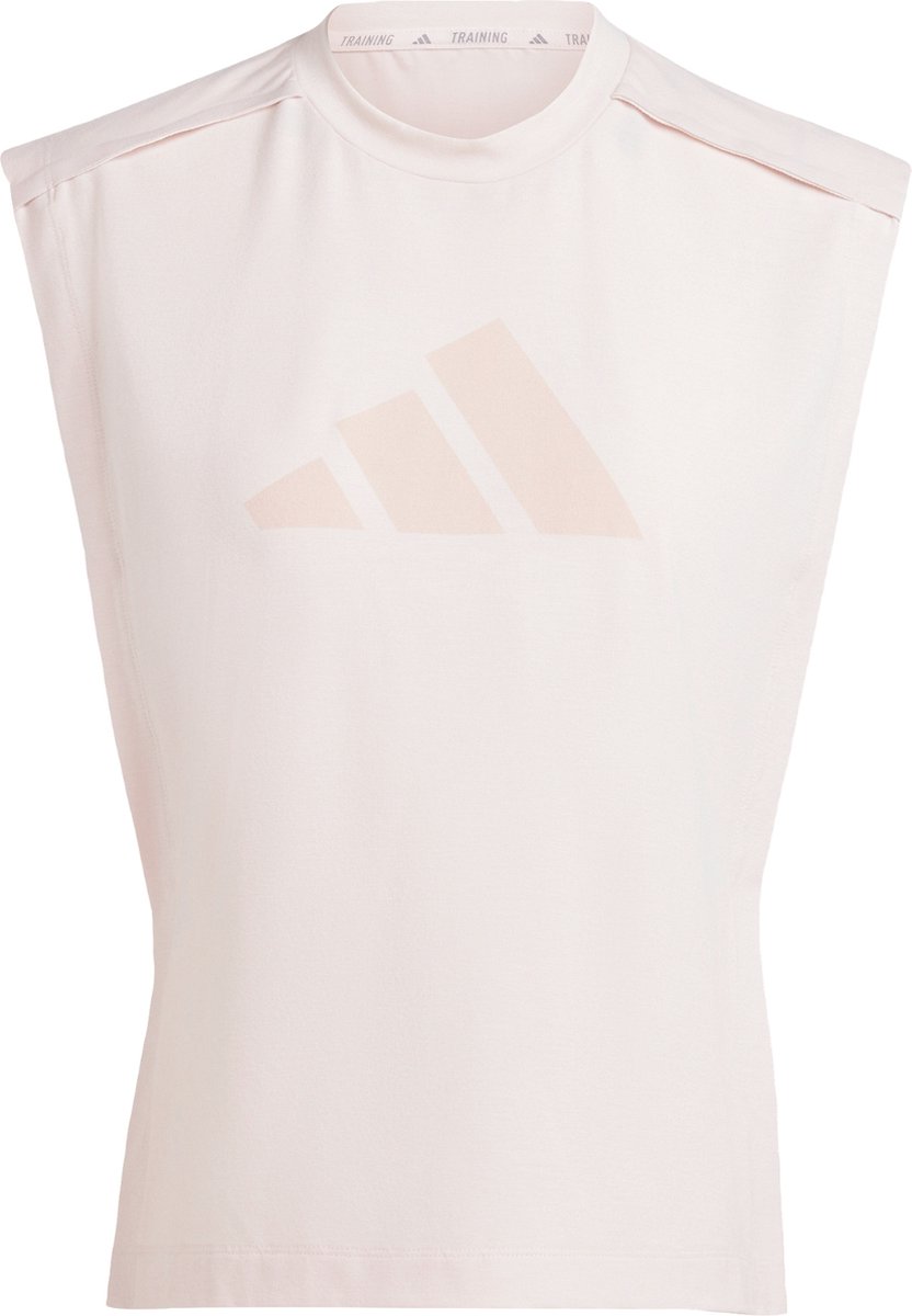 adidas Performance Power Performance Big Logo Tanktop Dames Roze