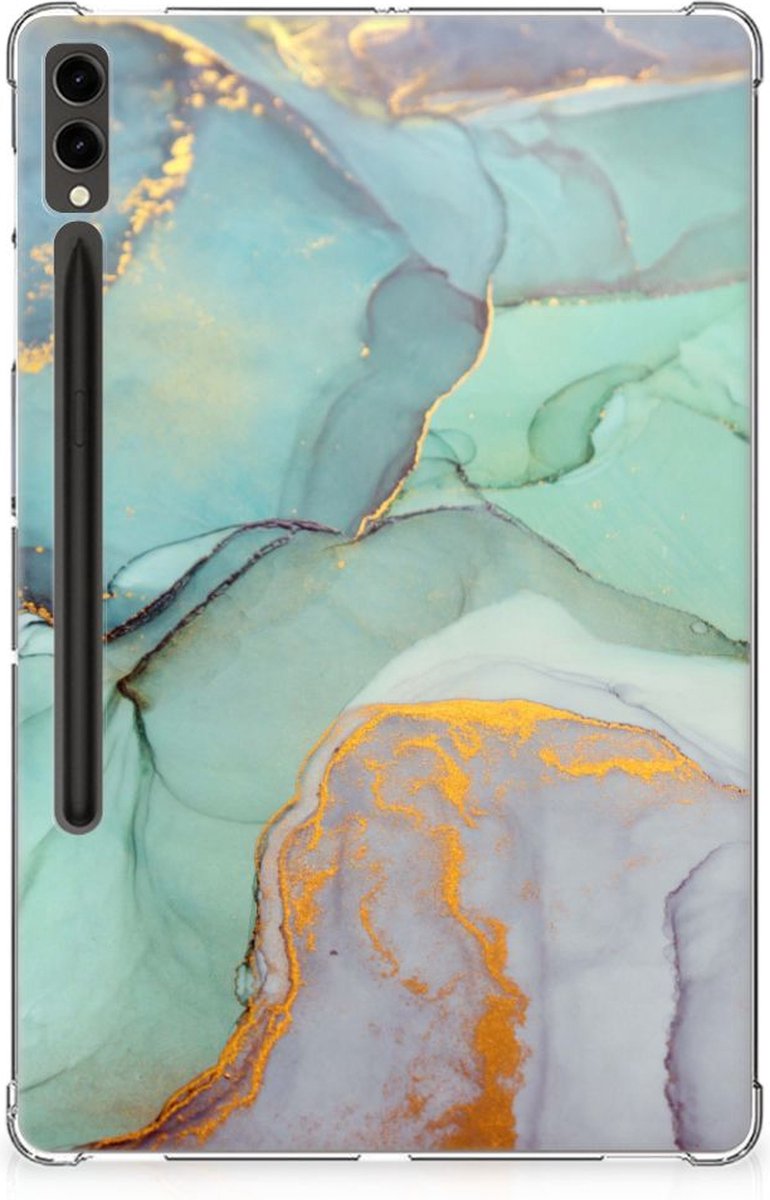 Tablethoes voor Samsung Galaxy Tab S9 Plus Watercolor Mix