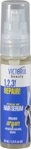 Victoria Beauty - 1,2,3! Repair! -Rescue Me Hair Serum 30ml - REPARATIE! Rescue Me Haarserum - Biologische argan - Braziliaanse keratine - Biotine - Krachtige SOS-druppels voor beschadigde en broze lokken die betere dagen hebben gekend