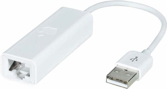 Apple USB Ethernet Adapter - Netwerkadapter - USB 2.0 - 10/100 Ethernet - voor MacBook Air - Apple