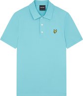 Lyle & Scott Plain polo shirt - alpine sky