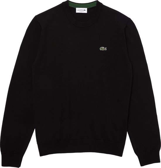 Lacoste 1ha1 Men Sweater Truien & Vesten Heren - Sweater - Hoodie - Vest- Zwart - Maat XL
