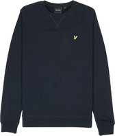 Lyle & Scott Crew Neck Sweatshirt Truien & Vesten Heren - Sweater - Hoodie - Vest- Donkerblauw - Maat XL