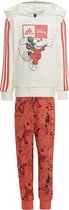 adidas Sportswear adidas x Disney Mickey Mouse Hoodie and Jogger Set - Kinderen - Wit- 110