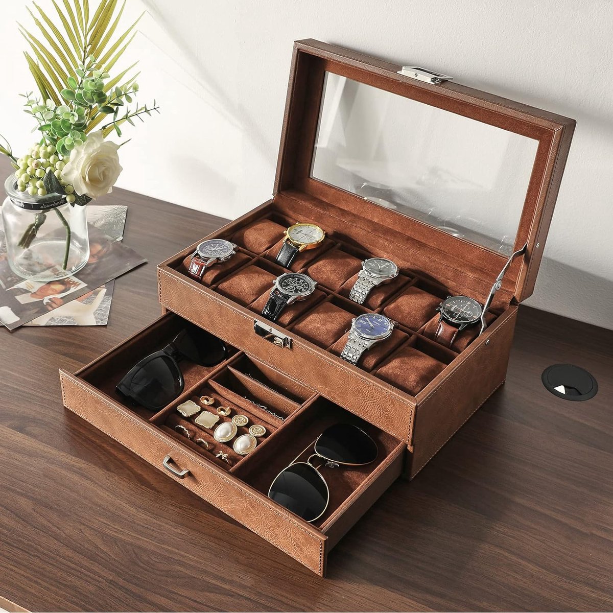 horlogebox - horlogekussen, horlogekast \ horloge doos