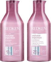 Redken CombiDeal - Volume Injection - Shampoo 300 ML & Conditioner 300 ML - voor alle haartypes