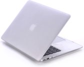 Lunso - Geschikt voor MacBook Air 13 inch (2010-2017) - cover hoes - Mat Transparant - Vereist model A1369 / A1466