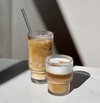 Kort Geribbelde Drinkglas- Ripple/Riffle Glas – 180ml – Set van 6 – Stapelbaar