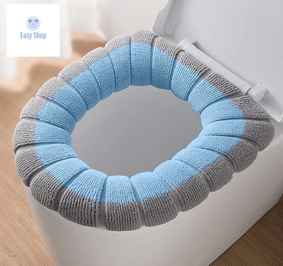 Baffect WC-Sitz Cover Dicker Kissen Pads antibakteriell Luxus Toiletten Warm WC Sitzbezüge Warm WC-Sitz Matte Super Warm Universal, beige