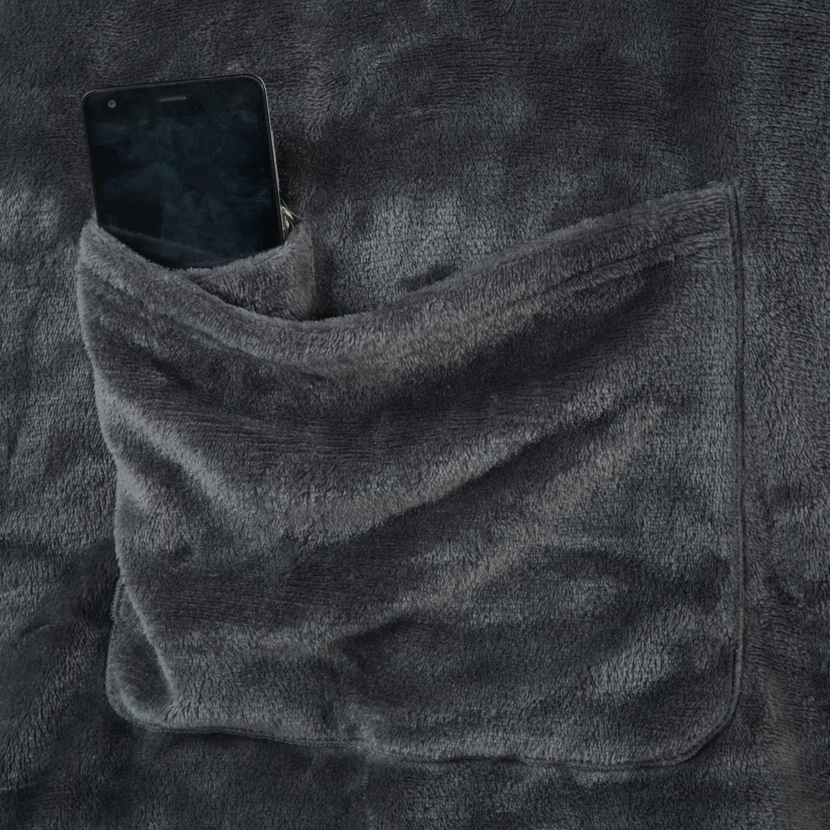 Luxe knuffeltrui hoodiedeken