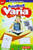 Denksport Varia Nr.9 Puzzelboek Voor Kinderen van 8 t/m 10 Jaar