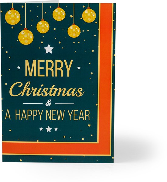 Kerstkaarten Fotofabriek Kerstkaart A5 Staand Kerstkaarten sets