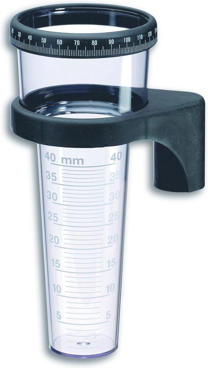 Regenmeter - Regenmeter met Houder - Weerstation - Neerslagmeter - Perfect voor de Tuin