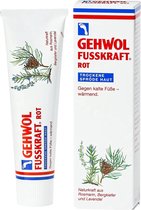 Gehwol Fusskraft - Rouge - Crème chauffante pour les pieds pour peaux sèches - 75ML