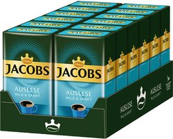 Jacobs - Auslese Mild & Sanft Gemalen koffie - 12x 500g