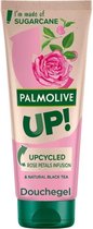 Palmolive Up! Rozen & Zwarte Thee Douchegel 200 ml - Shower Gel Upcycled Rose Petals Infusion & Black Tea Scent
