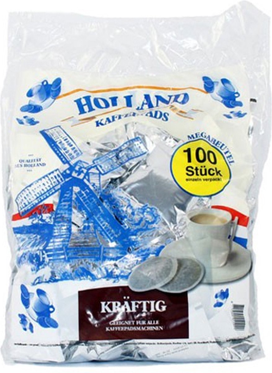 Holland Dark Roast Koffiepads - 100 stuks