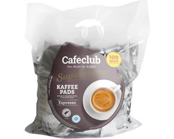 CafÃ©club - Supercreme Koffiepads Espresso - 100 pads