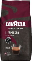 Koffie lavazza espresso bonen barista gran crema - 6 stuks