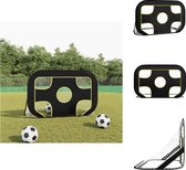 vidaXL Filet de but de football - Filet d'entraînement 120 x 80 x 80 cm - Polyester durable - But de football