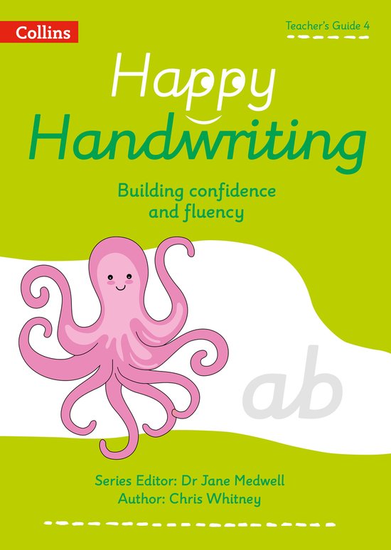 Happy Handwriting- Teacher's Guide 4 - cover